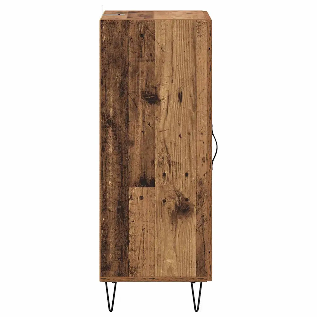 Credenza-Buffet-Armadio da cucina Legno vecchio 34,5 x 34 x 90 cm 573126