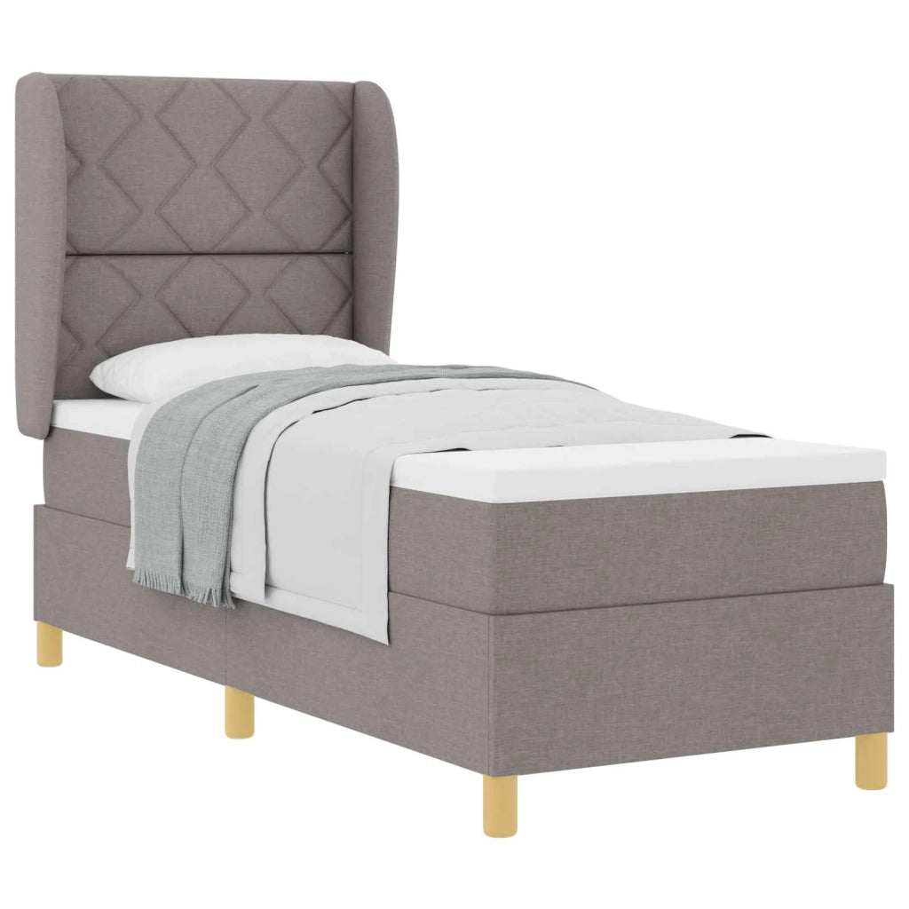 Letto a molle con materasso Talpa 200 x 80 cm Tessuto 3340785