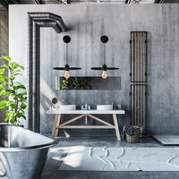 Lampada Da Parete APP1355-1W Black 30 Cm