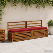 Cuscini per Panchina a 2 Pezzi VUGHT 2 pz 100% Poliestere 951515
