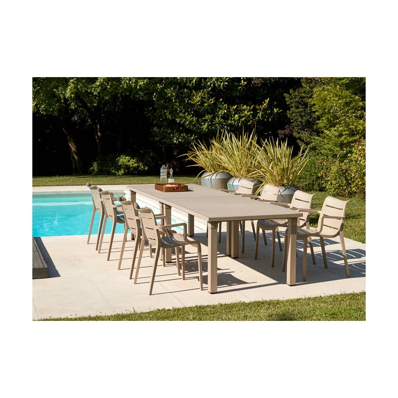 TAVOLO ERCOLE TECNOPOLIMERO SCAB DESIGN MADE IN ITALY - Antracite 81
