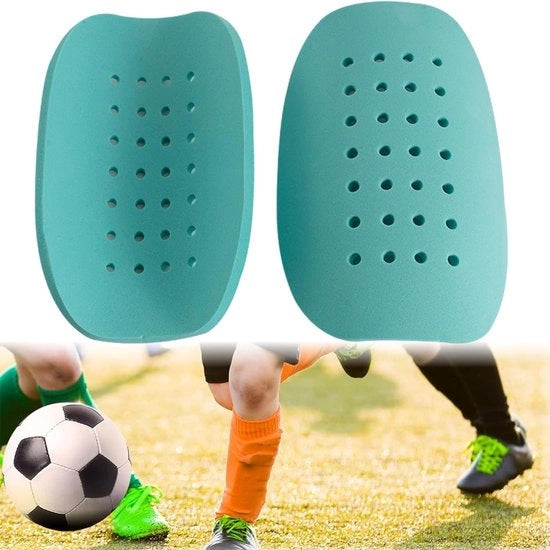 Scheenbeschermatori per bambini - protezione ergonomico di EVA - alta resistenza - ideale per allenamento e giochi.