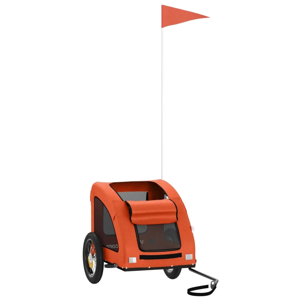 Rimorchio/carrello per animali domestici arancione 02_0044322