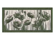Tappeto Passatoia Cucina Corsia Retro Antiscivolo Disegno Amsterdam By Suardi - 55x80 - Verde
