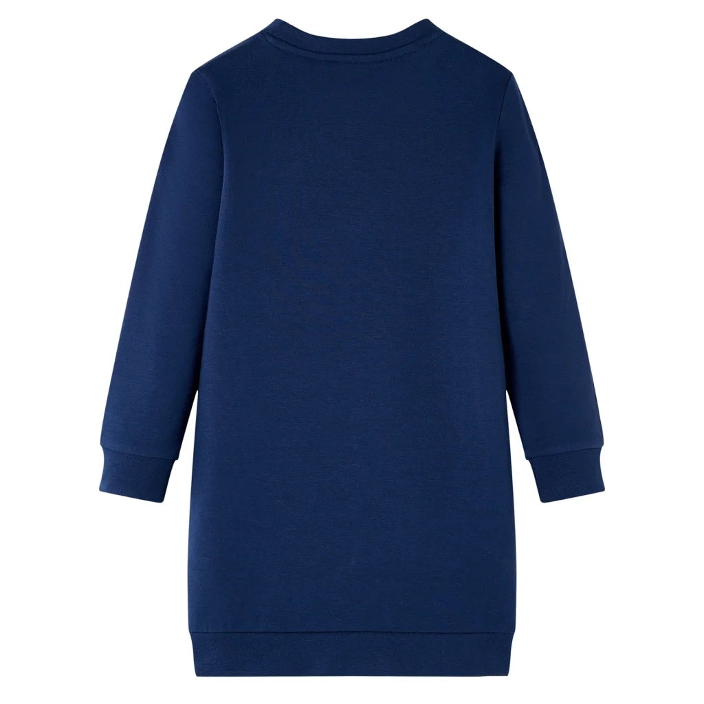 Abito in Felpa da Bambina Blu Marino 92 CFW6793197