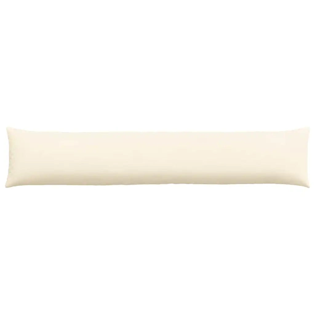 Cuscini da Divano 2 pz | Cuscini per sedie Crema 200 x 40 cm Tessuto in Cords