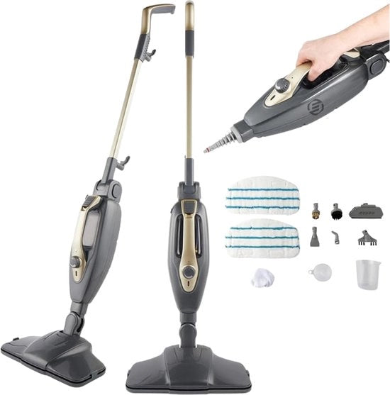 Pulitore a vapore - Pulitore di tappeti - Pulitore di pavimenti - Pulitore elettrico - Pulitore di macchie - Pulizia a vapore - Pulitore per tappeti - Dweil elettrico