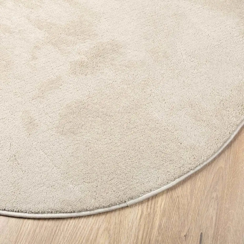 Tappeti per area Ovale HUARTE Beige 80 x 150 cm 100% Poliestere 4103614