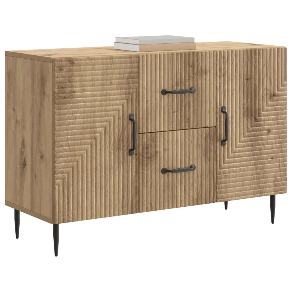 Credenza con cassetto Rovere Artigianale 89 x 34,5 x 60 cm 894894