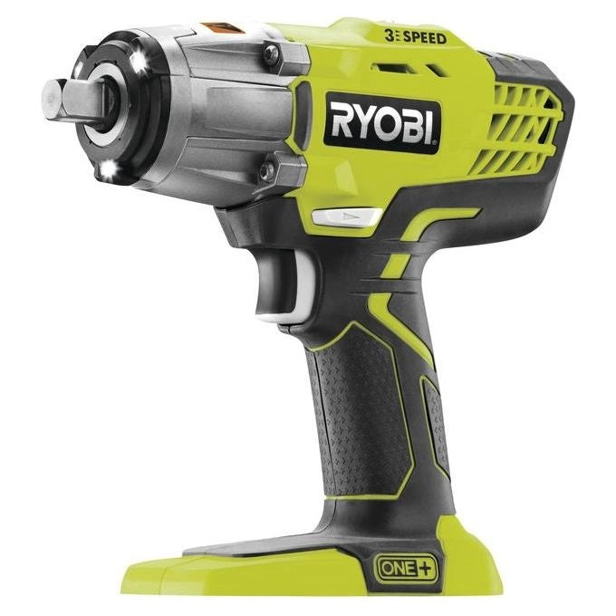 RYOBI R18IW3-0 Avvitatore ad impulsi 18V 1-2'' 3 velocita' 400 Nm 3200 colpi-min colore Nero