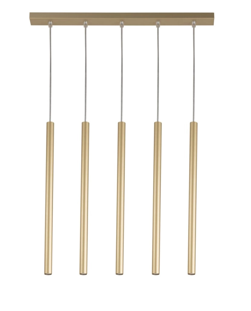 Lampadario moderno oro Sopel decorativo 5xG9 Sigma Lighting