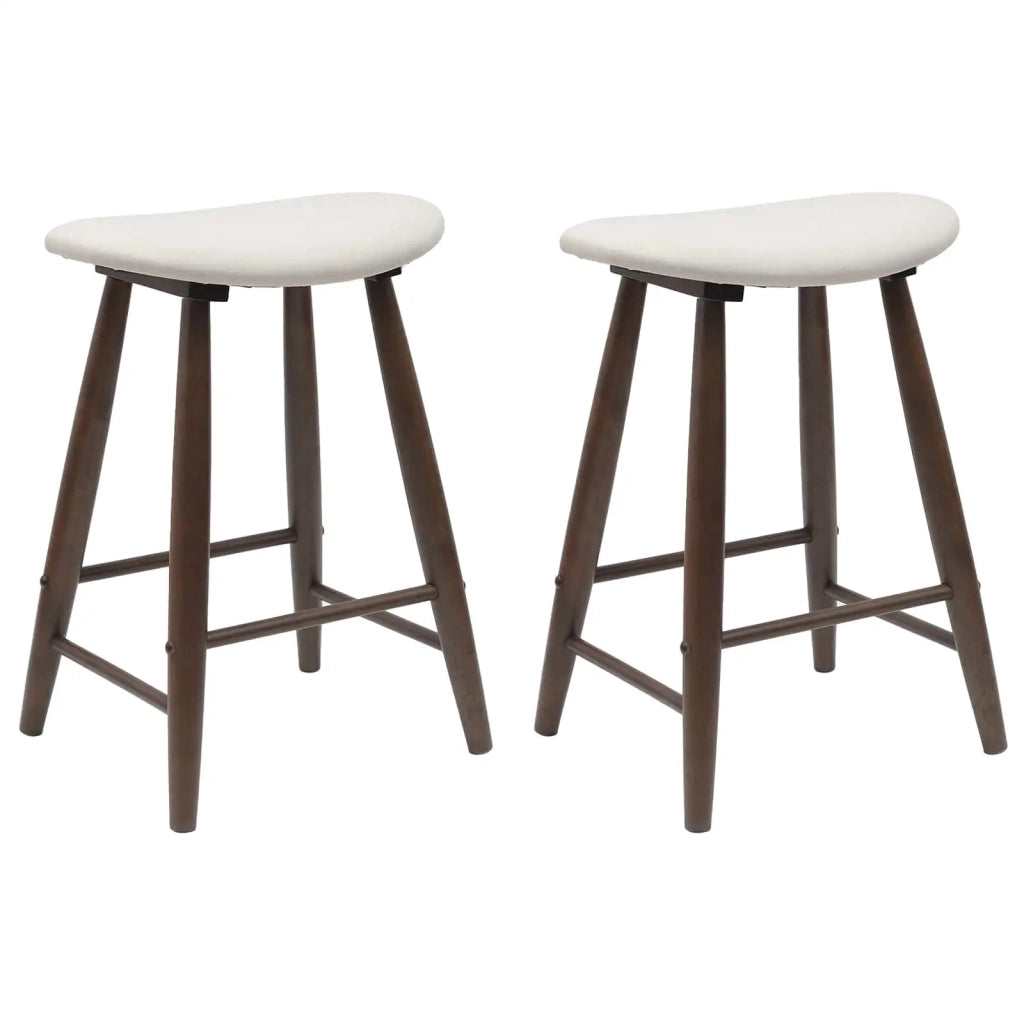 Sedie da pranzo 2 pcs Marrone Chiaro 46 x 37 x 63 cm 42020456