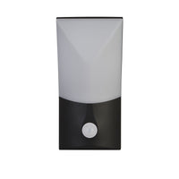 Applique Moderna Copenaghen Alluminio Bianco Policarbonato Nero Led 10W 3000K