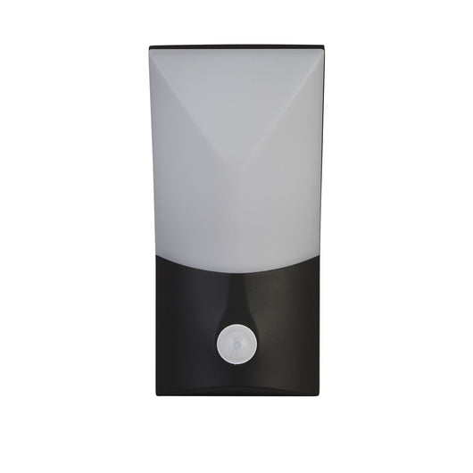 Applique Moderna Copenaghen Alluminio Bianco Policarbonato Nero Led 10W 3000K