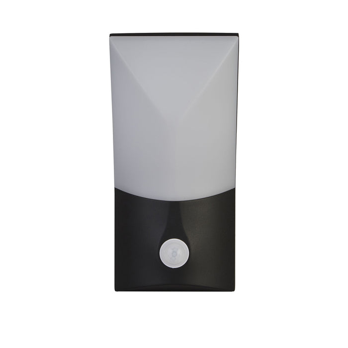 Applique Moderna Copenaghen Alluminio Bianco Policarbonato Nero Led 10W 3000K