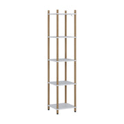 Vicco Libreria Bianco/pino 30 x 133 cm 5 ripiani