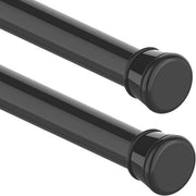 Attaccatura doccia senza fori per tenda doccia e armadi - 70-120 cm, Nero
