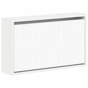 Mobiletto per Scarpe da Muro ARNHEM 71 x 17 x 43 cm Bianco 896625