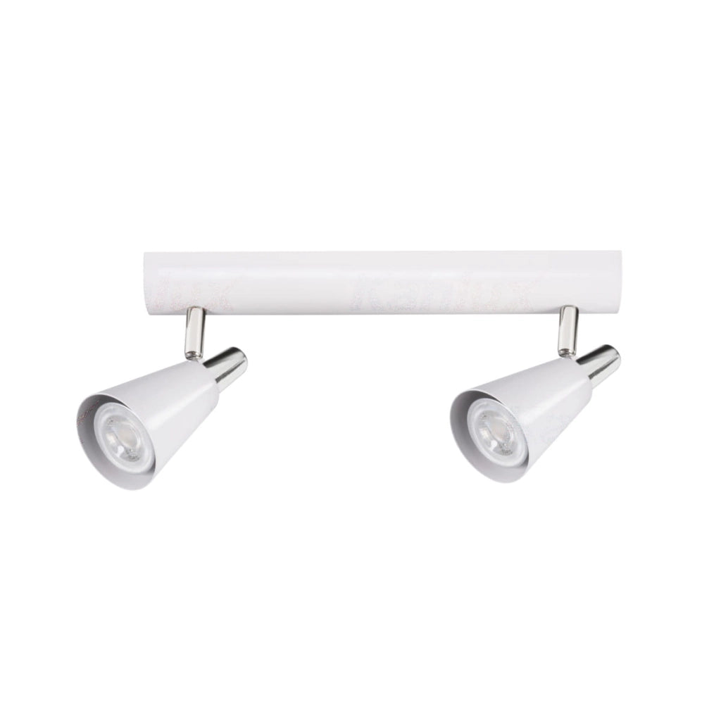 Plafoniera Kanlux Sempra 2 faretti GU10 bianca 33092
