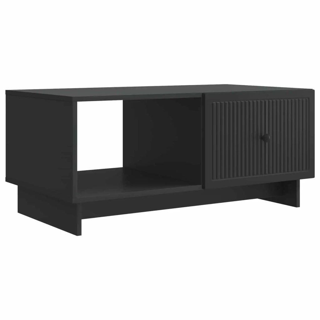 Tavolino da salotto Nero 90 x 50 x 40 cm Legno ingegnerizzato 894036