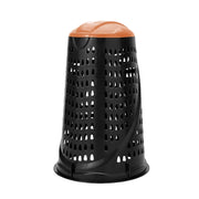 BAMA PATTUMIERA VARIO TRESPOLO PORTASACCO DA GIARDINO 110 LT NERO-ARANCIO