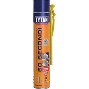 SCHIUMA POLIURETANICA UNIVERSALE 60 SECONDI TYTAN - MANUALE ML 750- 12 pezzi