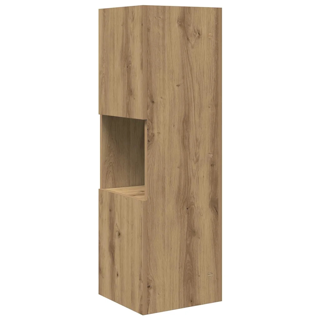 Mobile angolare 30,5x30x95cm Legno multistrato 889836