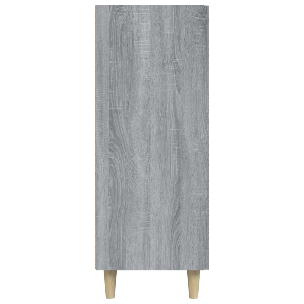 Credenza | Madia | Buffet da pranzo | Armadio da pranzo Grigio Sonoma 69,5x34x90 cm in Legno Multistrato