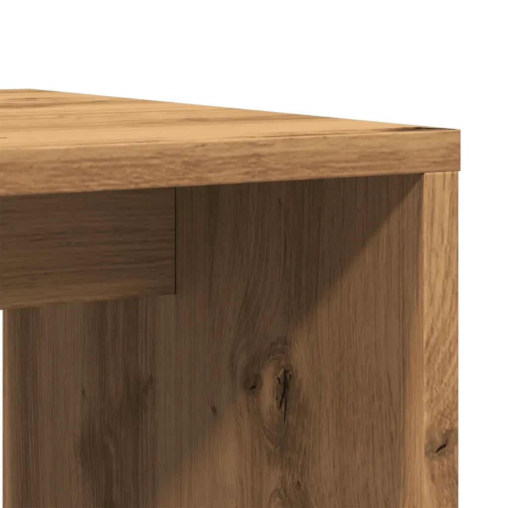 vidaXL Tavolino Salotto Rovere Artigianale 100x48x40 cm in Truciolato