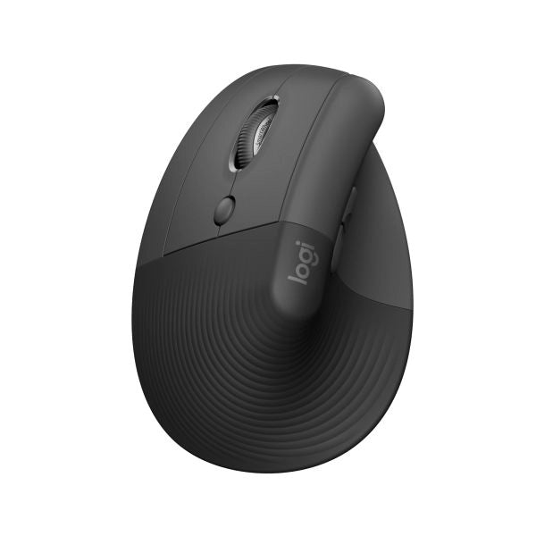 Logitech lift for business mouse ufficio mancino rf senza fili + bluetooth ottico 4000 dpi - 910-006495