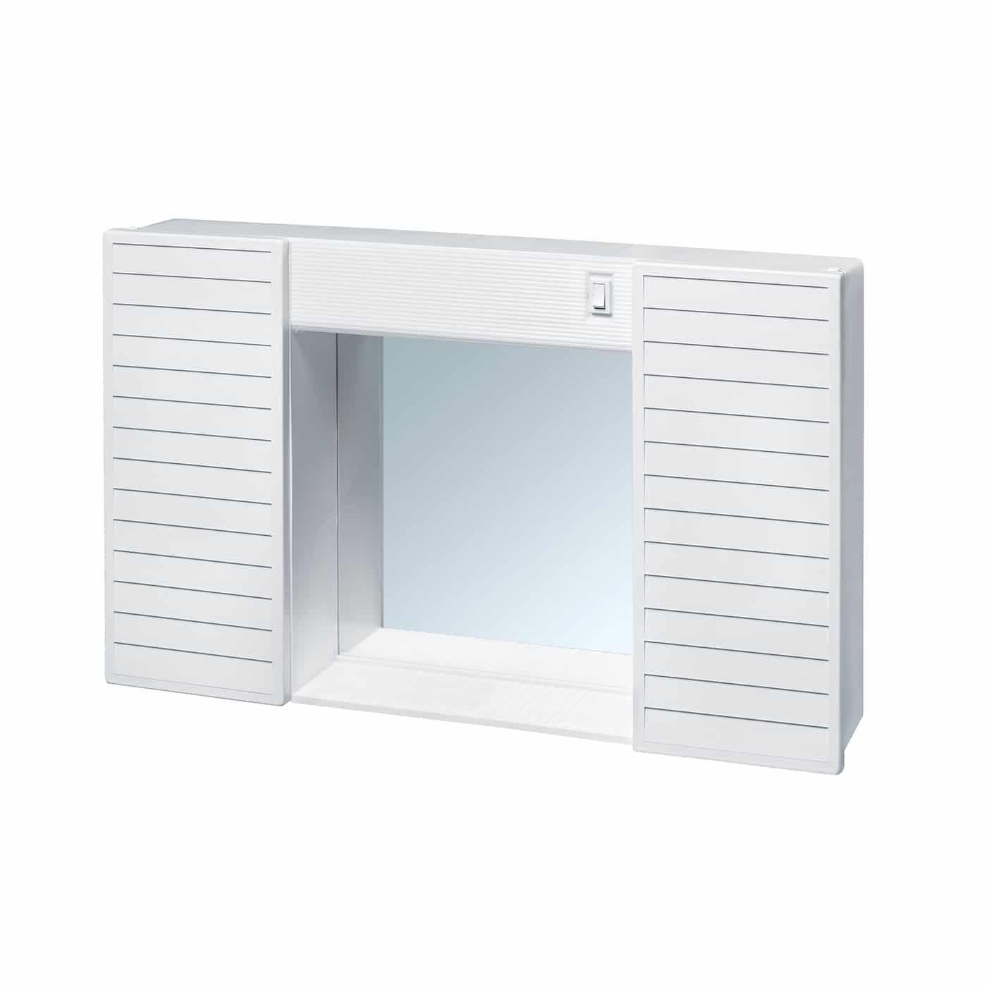 Mobiletto simpaty con specchiera e predisposizione luce 1150 cr1