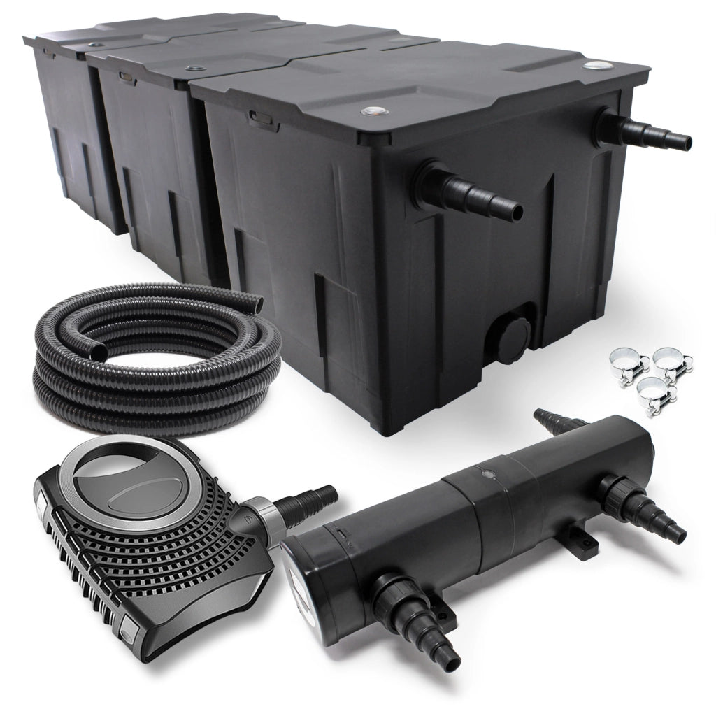 Set per laghetti CBF-350C chiarificatore CUV-236 36W pompa NEO12000