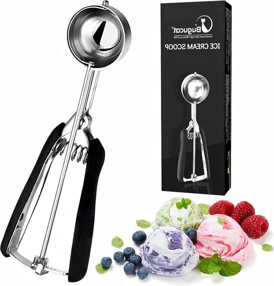 Set di Spatole per Gelato e Biscotti in Acciaio Inossidabile - 5 cm
