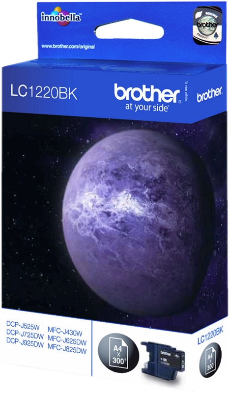 Brother LC1220BK cartuccia d'inchiostro 1 pz Originale Nero