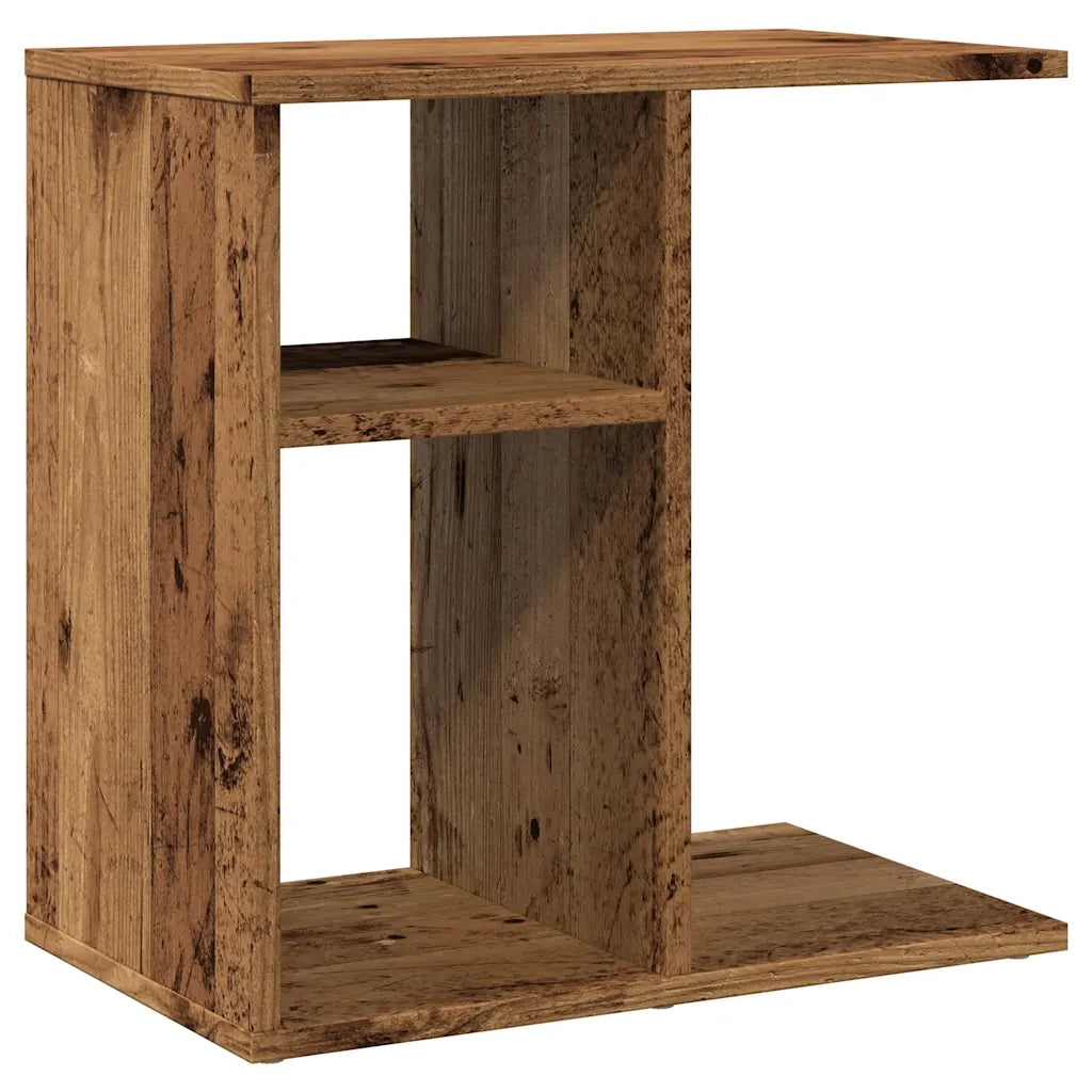 Tavolino | Tavolo laterale Legno Vecchio 50x30x50 cm in Legno Multistrato