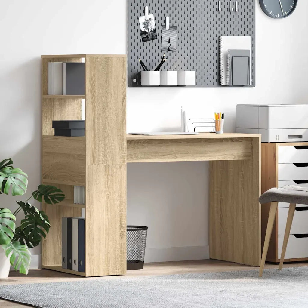 Scrivania Rovere Sonoma 113 x 54 x 120 cm Legno multistrato 869276