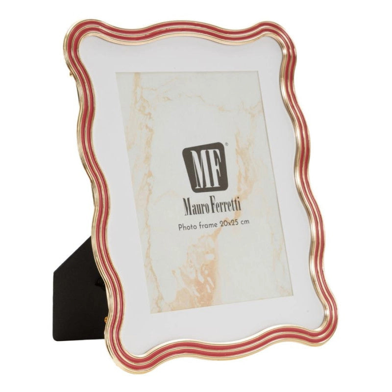Cornice Elizabeth Rossa cm 22,7x1,3x27,6 (misura Interna cm 20x25)