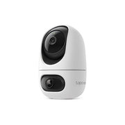 Telecamera tp-link tapo c245d dual lens pan/tilt wi-fi 2k orizz360° vis nott 12mt, smart ai detection
