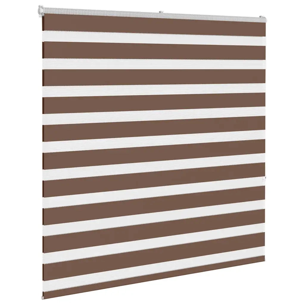 vidaXL Tenda a Rullo Zebra Larghezza Tessuto 145,9 cm Poliestere