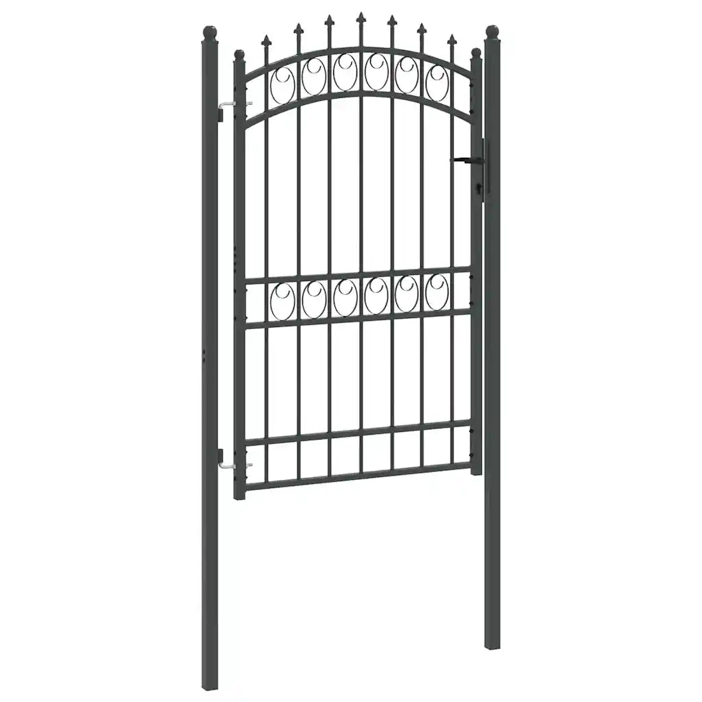 Cancello della recinzione con punte EMMEN 200 x 100 cm 42008991