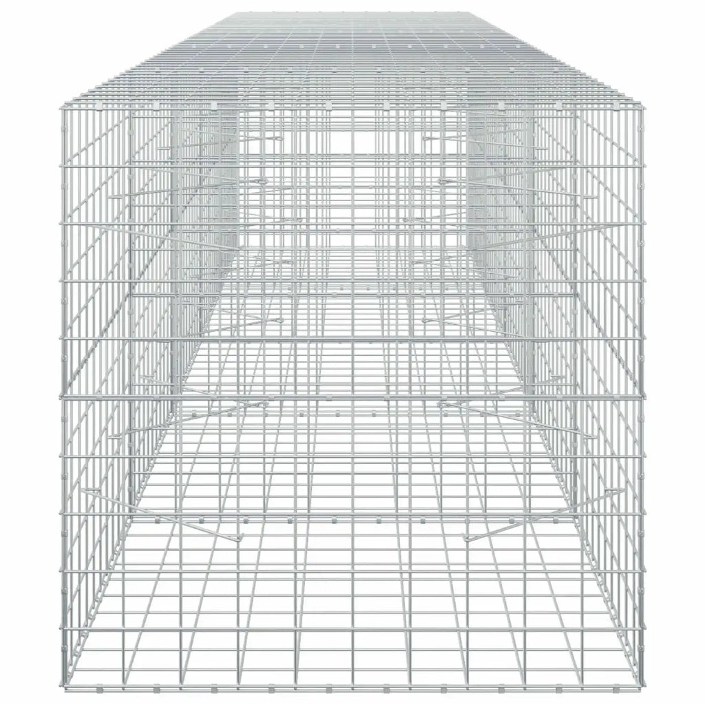 Gabione con Filo da 3,5 mm e Rete da 10x10 cm 500x100x100 cm 3463396