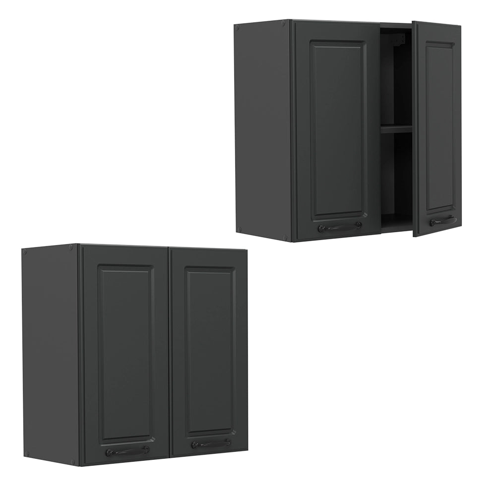 Vicco Pensile da cucina Antracite casa di campagna 60 cm