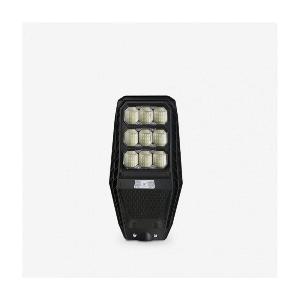 Trade Shop - Lampione Stradale Luce Energia Solare Led 100watt Sensore Pir Staffa Telecomando -