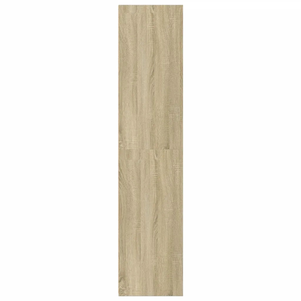 Credenza-Buffet-Armadio da cucina Rovere Sonoma 45x41x185 cm in Legno Multistrato