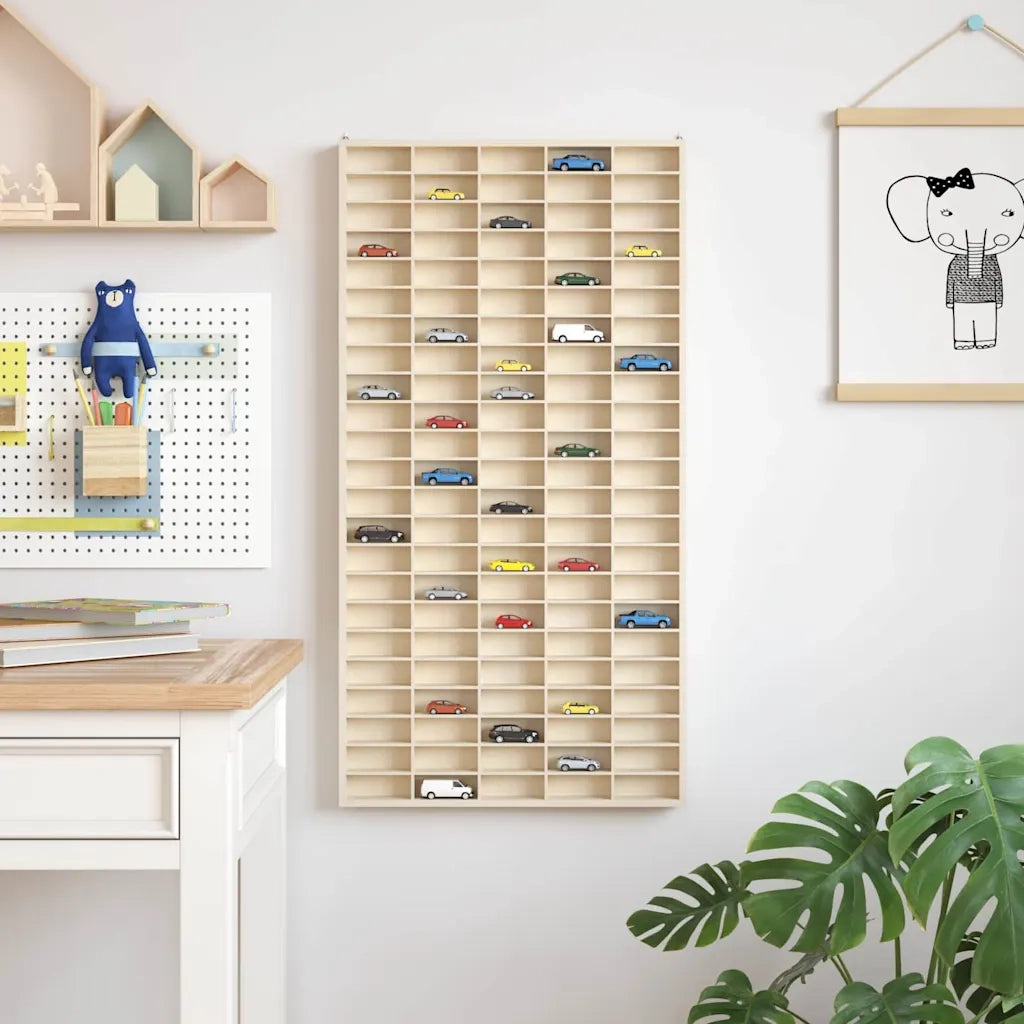 vidaXL Custodia per Esposizione Marrone 50 x 4.5 x 96 cm