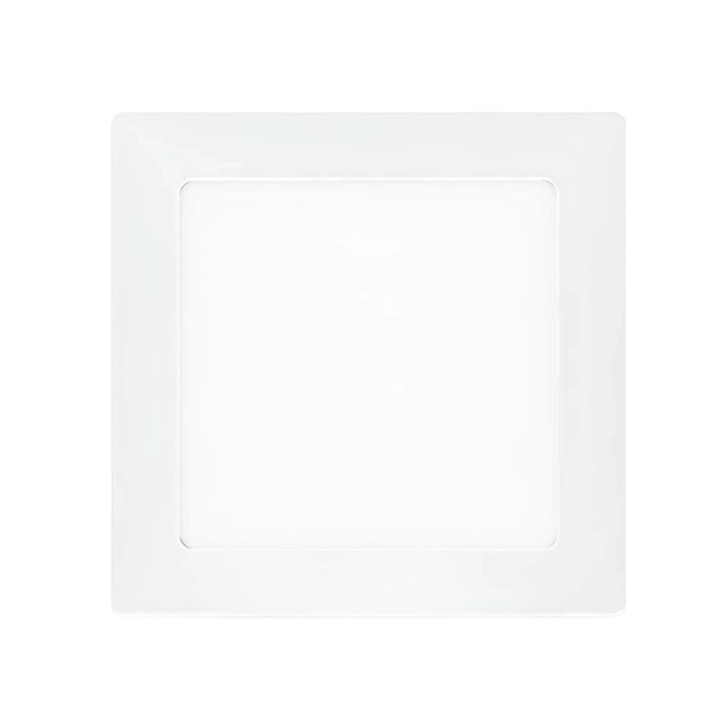 Pannello Luminoso LED Quadrato 6W 117x117mm Illuminazione Omogenea Bianco Avizar