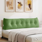 Cuscino per Schiena Verde chiaro 180 x 24 x 50 cm Velluto