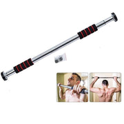 Trade Shop - Barra Per Trazioni Porta Regolabile Da 0,8 A 1,2 Mt Palestra Fitness Allenamento -