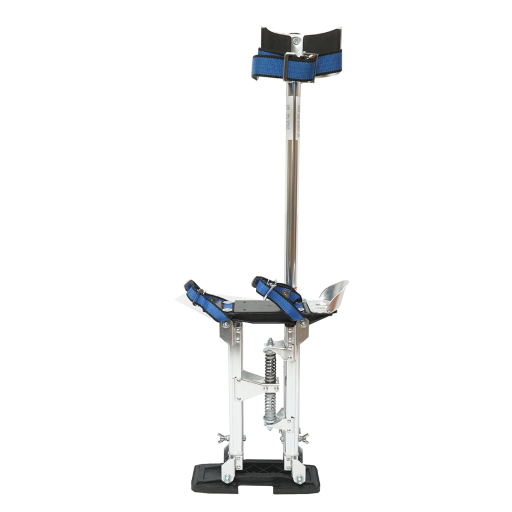 Stampelle professionali da pittore in alluminio, regolabili da 38 a 58 cm.