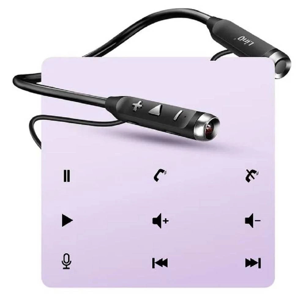 Trade Shop - Auricolari Cuffie Magnetici Bluetooth A Collo Con Torcia Led Sport Smartphone S800 -